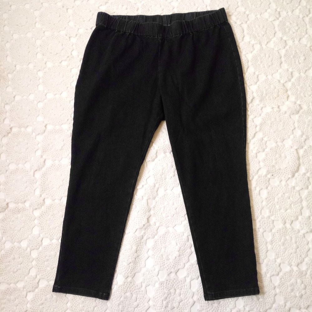 Soft Surroundings Black Women’s Jeggings